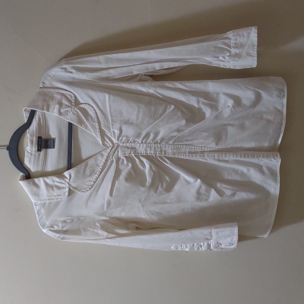 Ann Taylor Long Sleeved Ruched Top